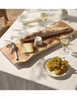 Acacia Wood Raised Platter