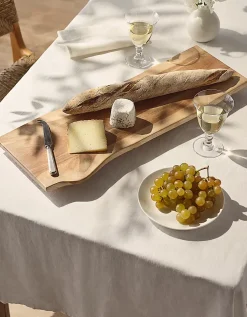 Acacia Wood Raised Platter