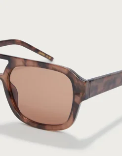 A.KJÆRBEDE Kaya Aviator Sunglasses