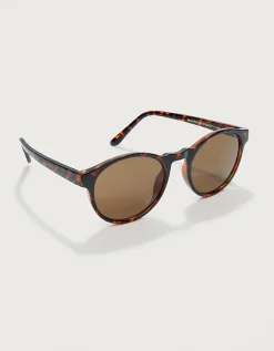 A.KJÆRBEDE Marvin Tortoiseshell Round Sunglasses