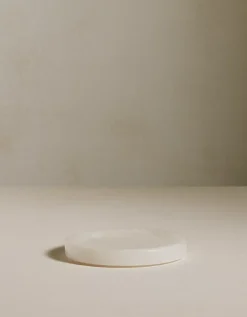 Alabaster Candle Plate – Medium