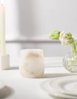 Alabaster Tealight Holder
