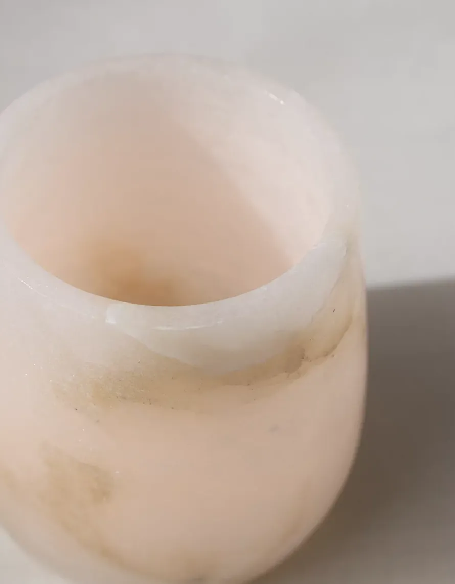 Alabaster Tealight Holder