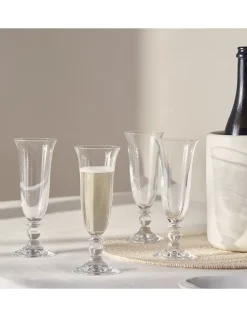 Annecy Champagne Flute Glasses – Set of 4