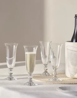 Annecy Champagne Flute Glasses – Set of 4