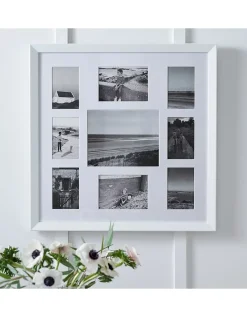9 Aperture Wood Photo Frame