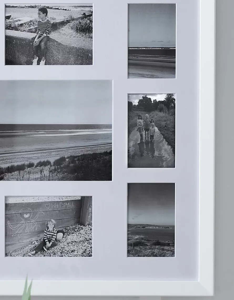 9 Aperture Wood Photo Frame
