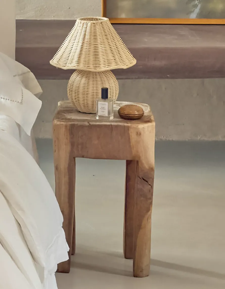 Arles Rattan Table Lamp