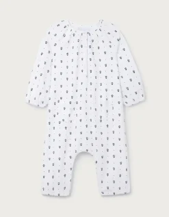 Baby Organic Cotton Daisy Jumpsuit (0–4yrs)