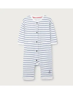 Baby Organic Cotton Sail Away Romper (0–24mths)