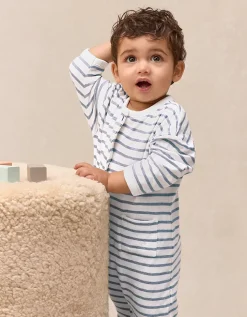 Baby Organic Cotton Sail Away Romper (0–24mths)