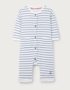 Baby Organic Cotton Sail Away Romper (0–24mths)