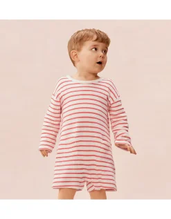 Baby Organic Cotton Sun Sand Little Surfer Romper (0–2yrs)