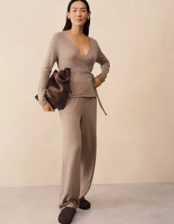 Ballerina Wrap Cardigan with Cashmere