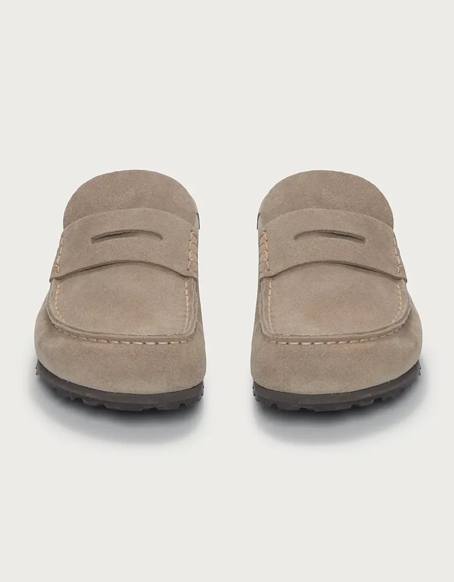 Birkenstock Naples Suede Mules