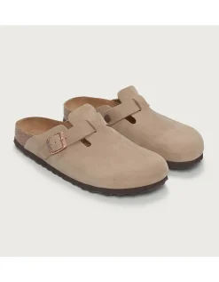 Birkenstock Oiled Leather Boston Mules