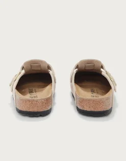 Birkenstock Suede Boston Mule