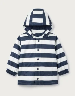 Bold Stripe Raincoat (1–4yrs)