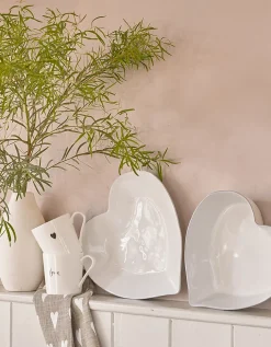 Bone China Heart Mug