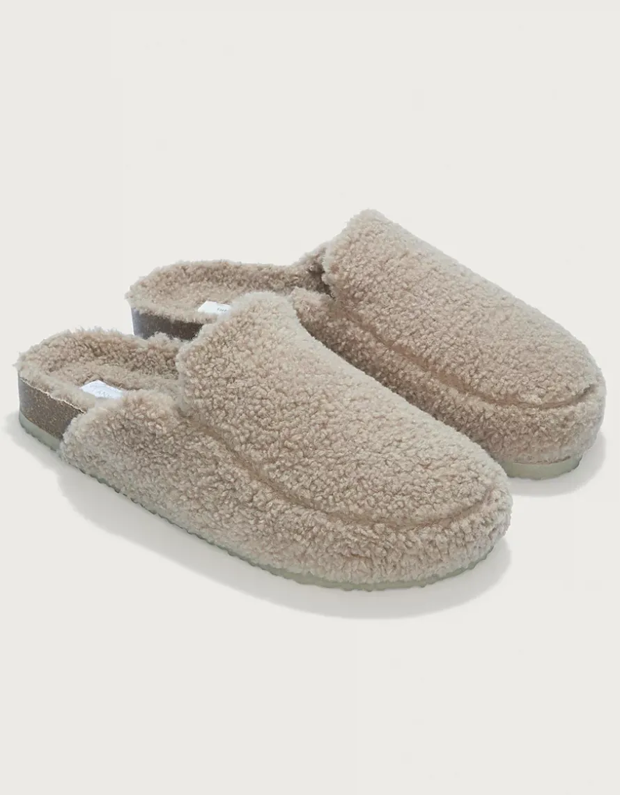 Borg Corkbed Loafer Slipper