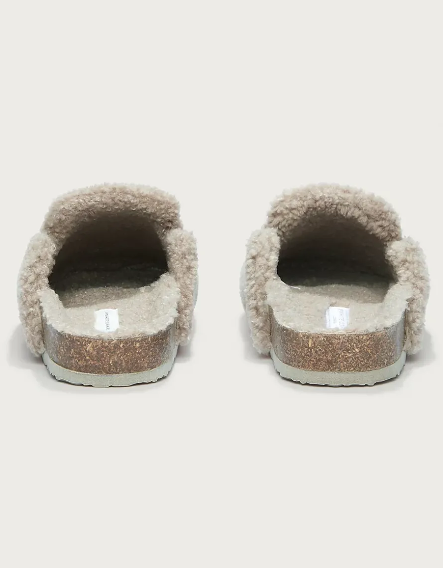 Borg Corkbed Loafer Slipper
