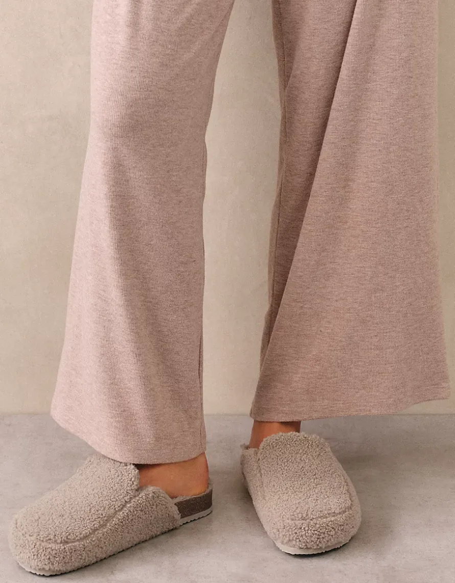 Borg Corkbed Loafer Slipper