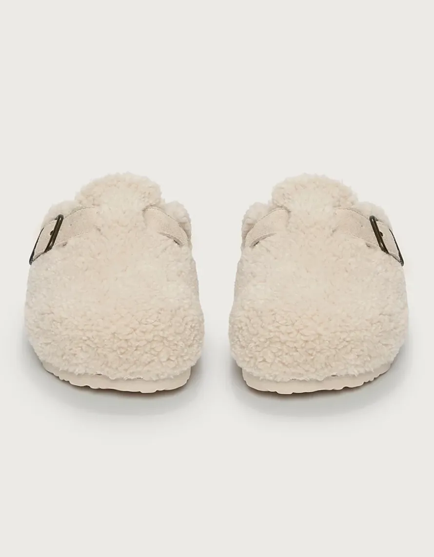 Borg Corkbed Mule Slippers