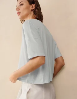 Boxy V-Neck Tee