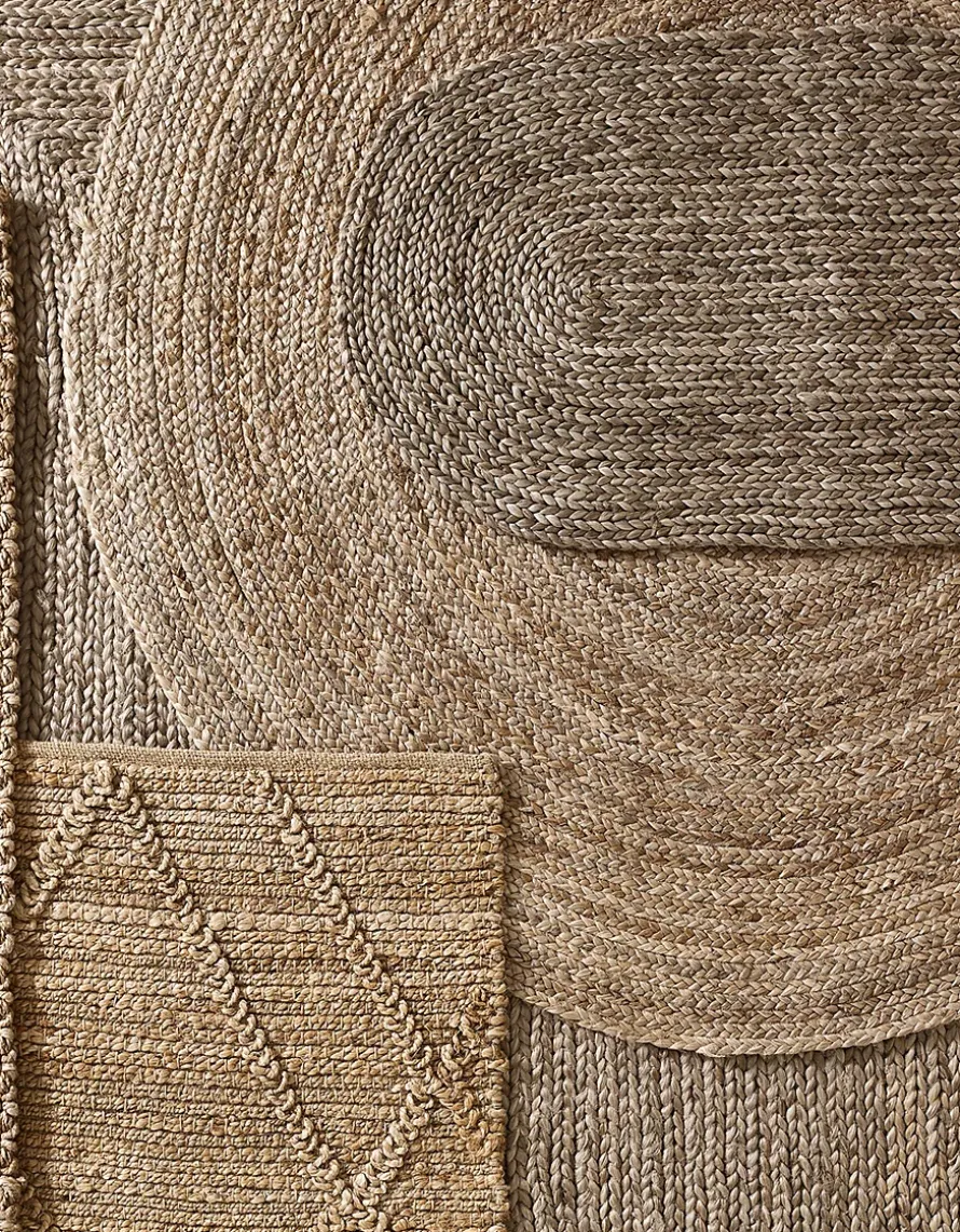 Braided Jute Oval Double Doormat