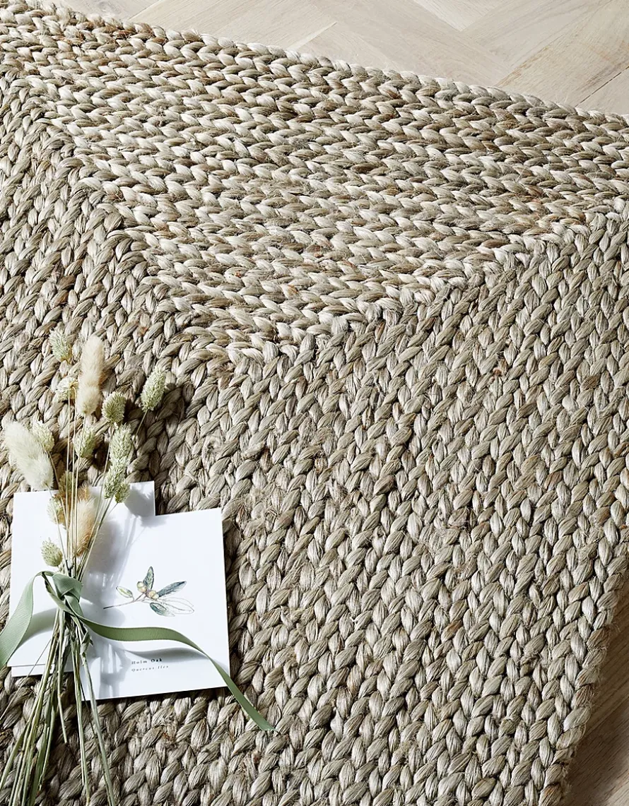 Braided Jute Runner Rug
