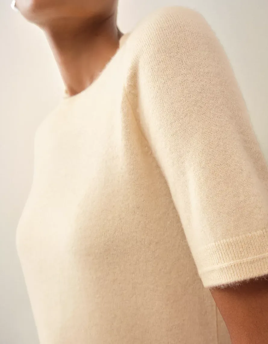 Cashmere Knitted T-shirt