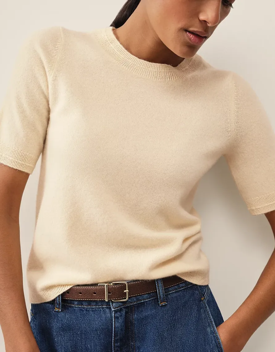 Cashmere Knitted T-shirt