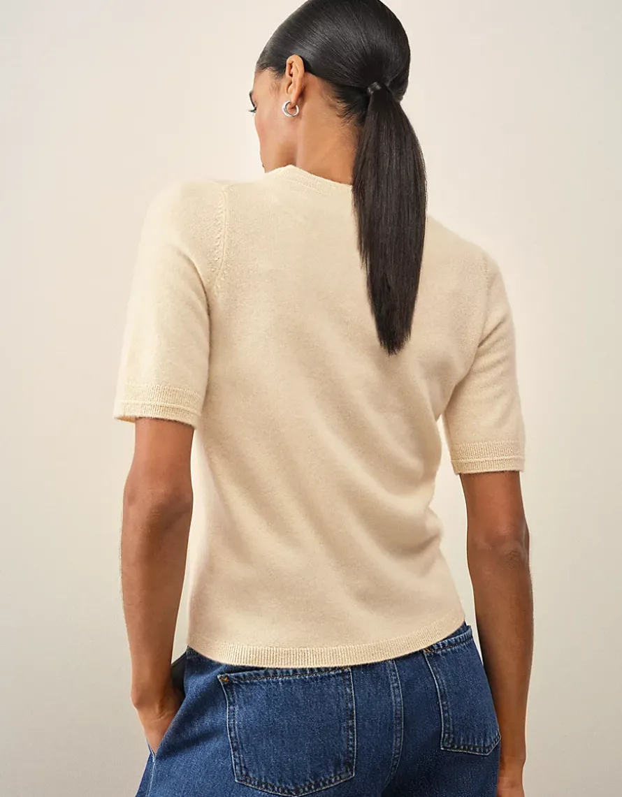 Cashmere Knitted T-shirt