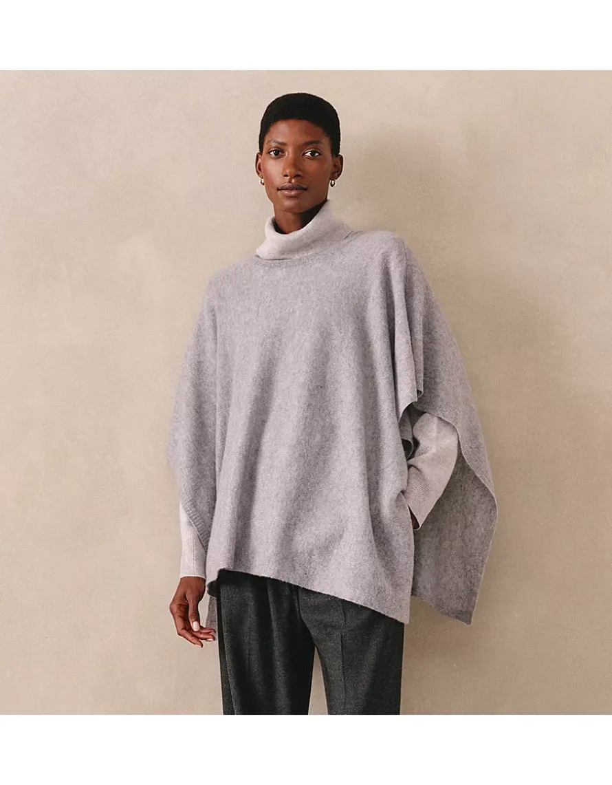 Cashmere Layering Poncho