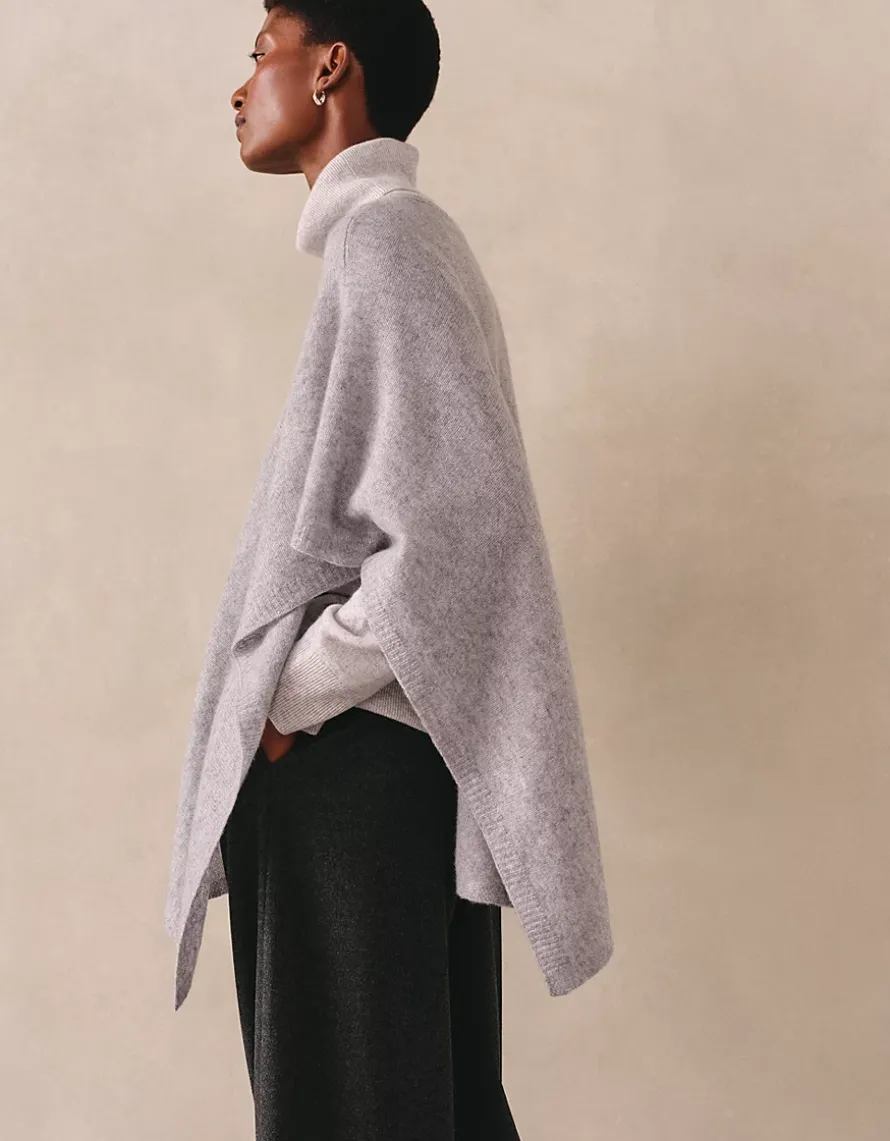 Cashmere Layering Poncho