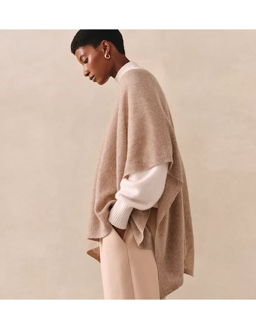 Cashmere Layering Poncho
