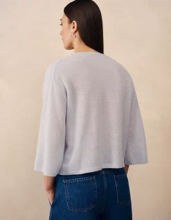 Cashmere Layering Wide Sleeve Jumper