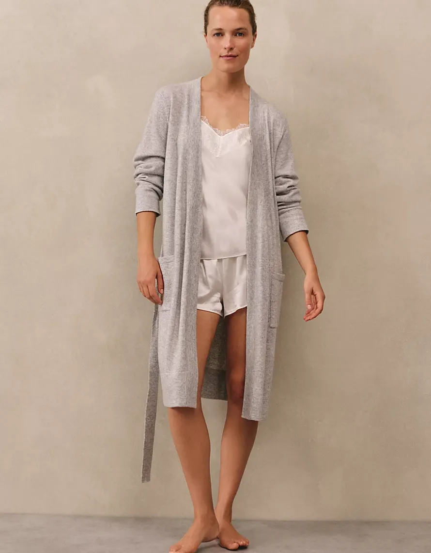 Cashmere Short Robe