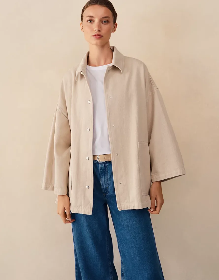 Casual Top Stitching Jacket