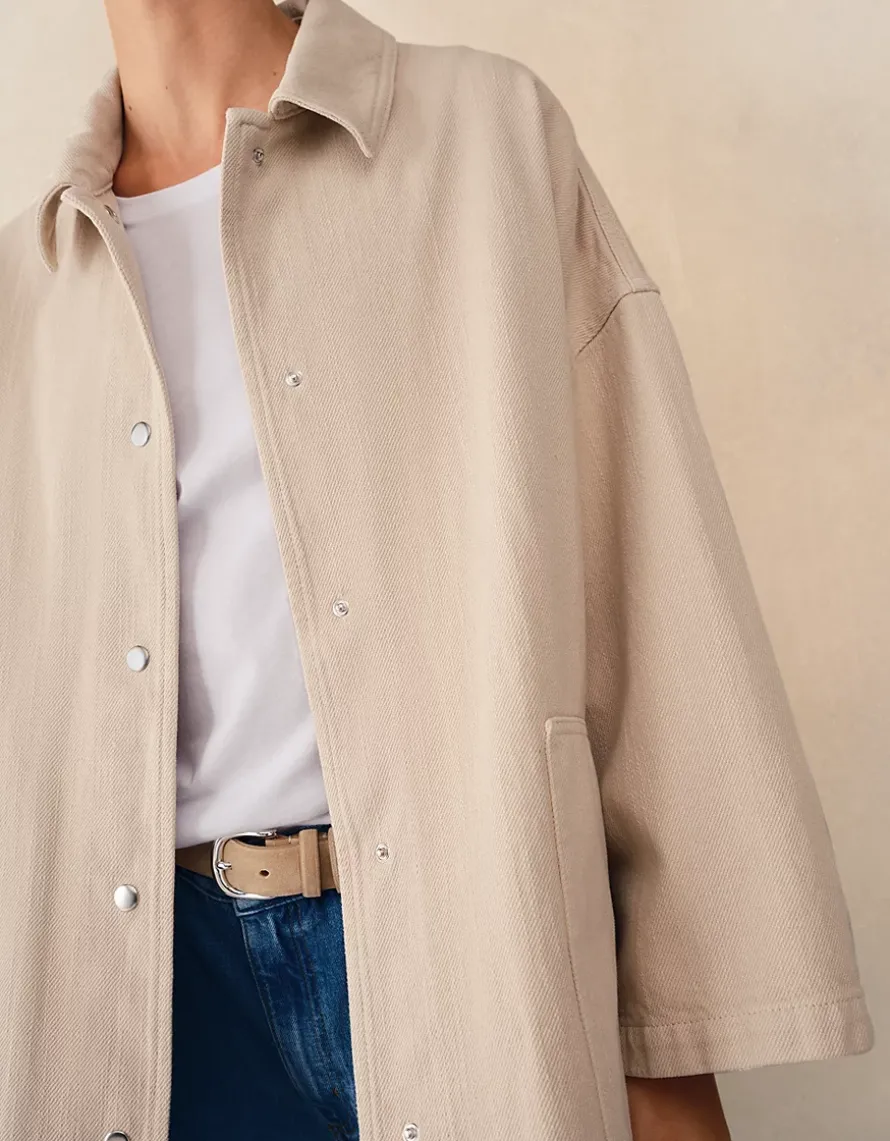 Casual Top Stitching Jacket