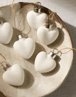 Ceramic Hearts – Set of 6