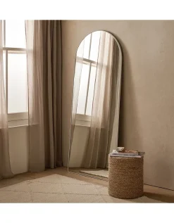 Chiltern Fine Metal Full Length Arch Mirror