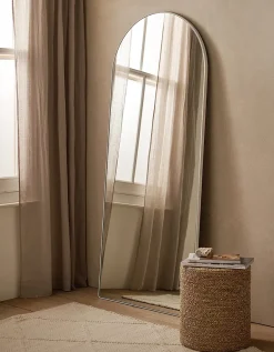 Chiltern Fine Metal Full Length Arch Mirror