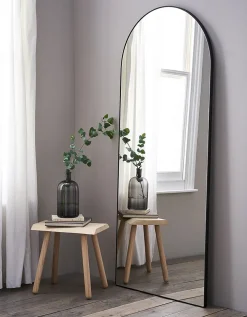 Chiltern Fine Metal Full Length Arch Mirror