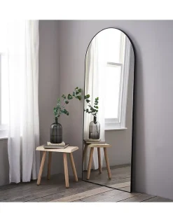 Chiltern Fine Metal Full Length Arch Mirror