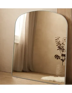 Chiltern Fine Metal Mantle Arch Mirror