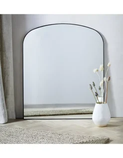 Chiltern Fine Metal Mantle Arch Mirror