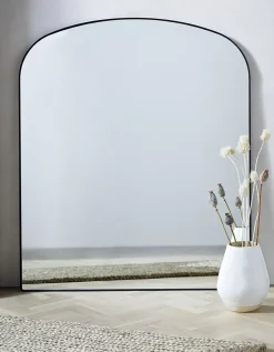 Chiltern Fine Metal Mantle Arch Mirror