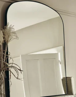 Chiltern Fine Metal Mantle Arch Mirror