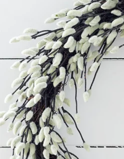 50cm Pussy Willow Wreath